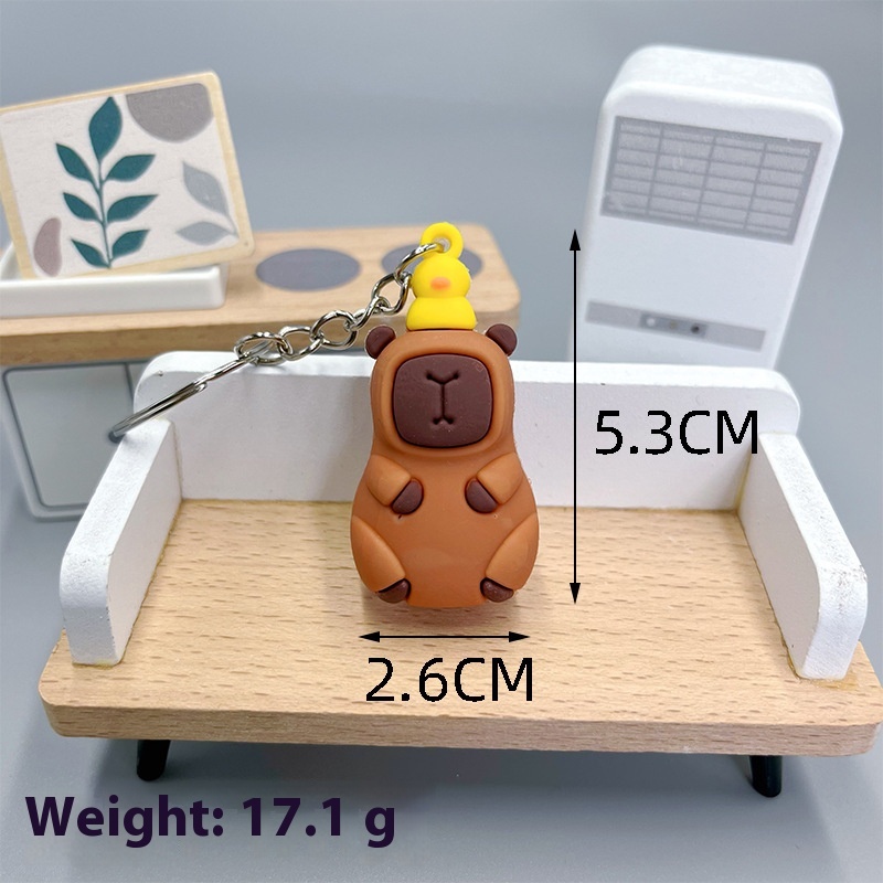 Cartoon Capabala Lovely Key Buckle Pendant