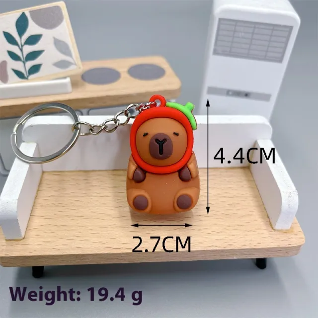 Cartoon Capabala Lovely Key Buckle Pendant Style 2 - Shop at LoveMi