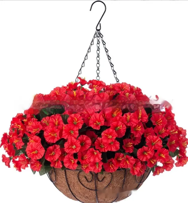 Gardening Iron Frame Coconut Palm Basket Clothes Hanger Hanging Pots Style 171 - Shop at LoveMi
