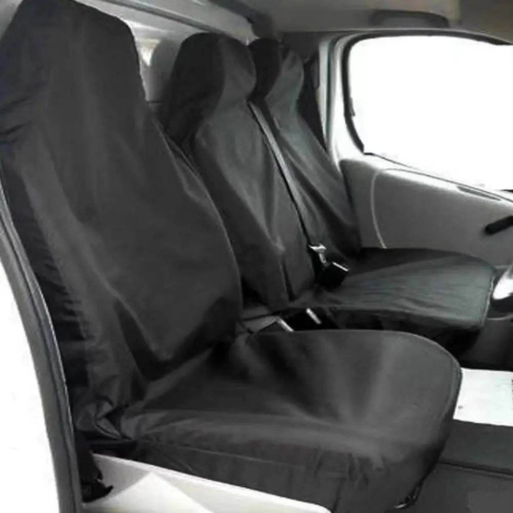 600D 1 2 Car Seat Cover Black