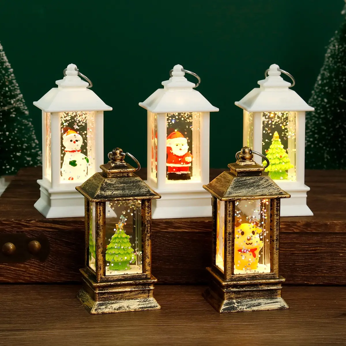 Christmas LED Water Injection Small Wind Light