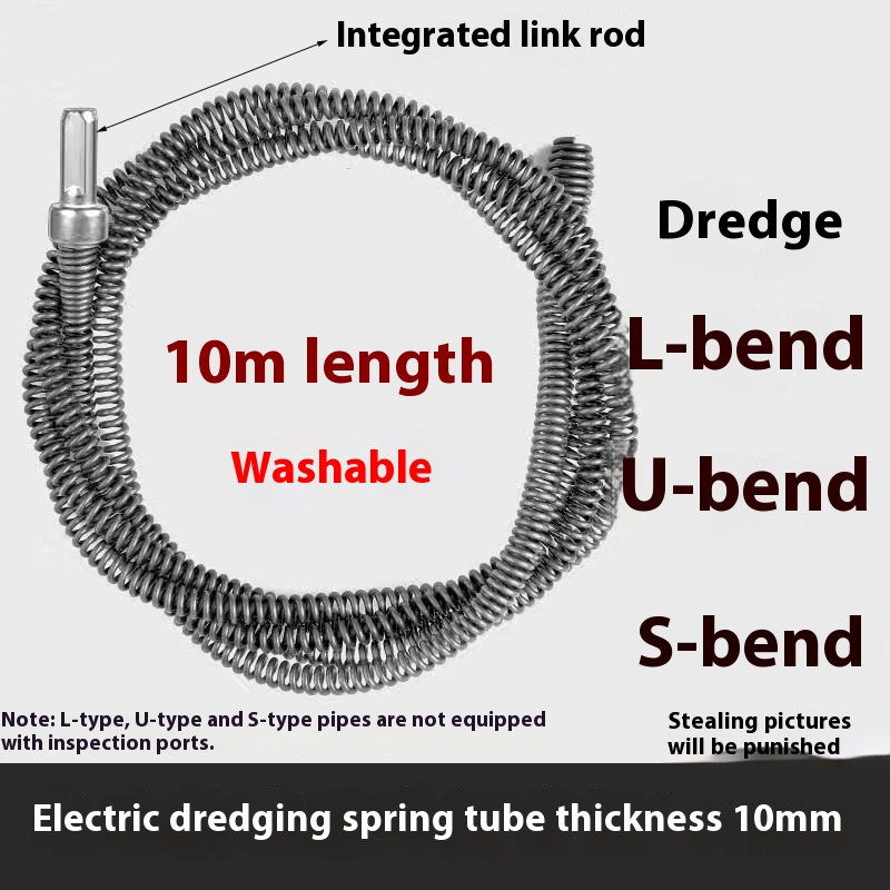 Sewer Dredging Tool Kitchen And Toilet Blocked
