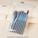 8 Brushes Haze Blue