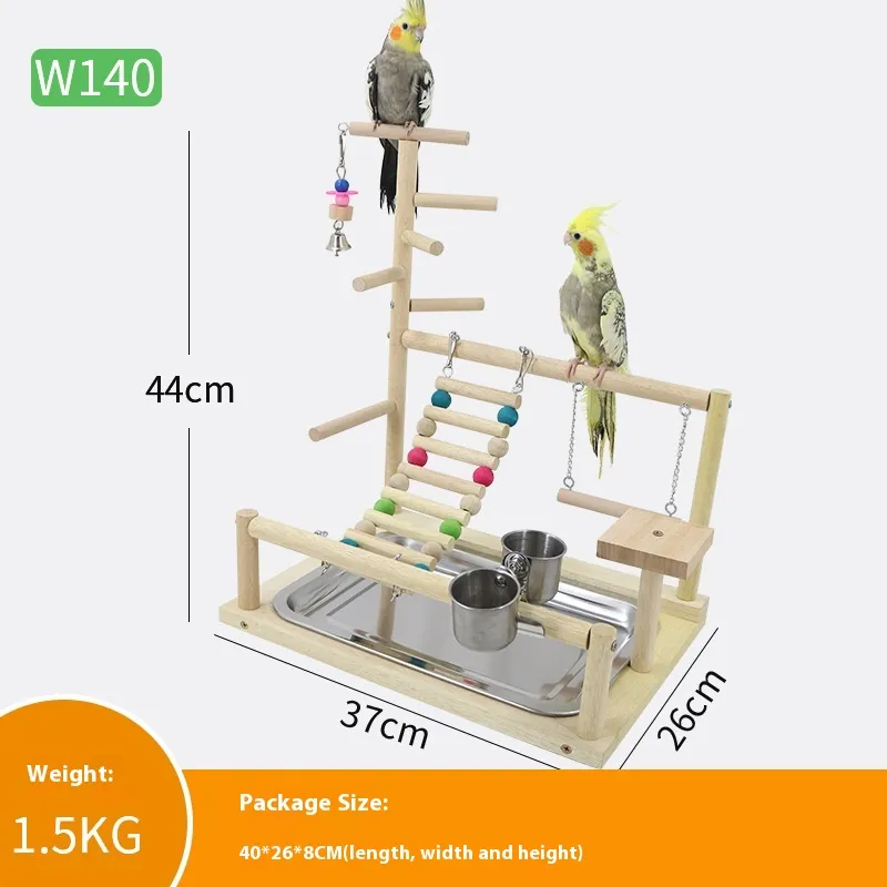 Sichuan Pepper Parrot Climbing Training Platform - Light Color