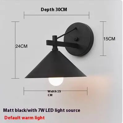 American Outdoor Waterproof Balcony Exposed Table Lamp