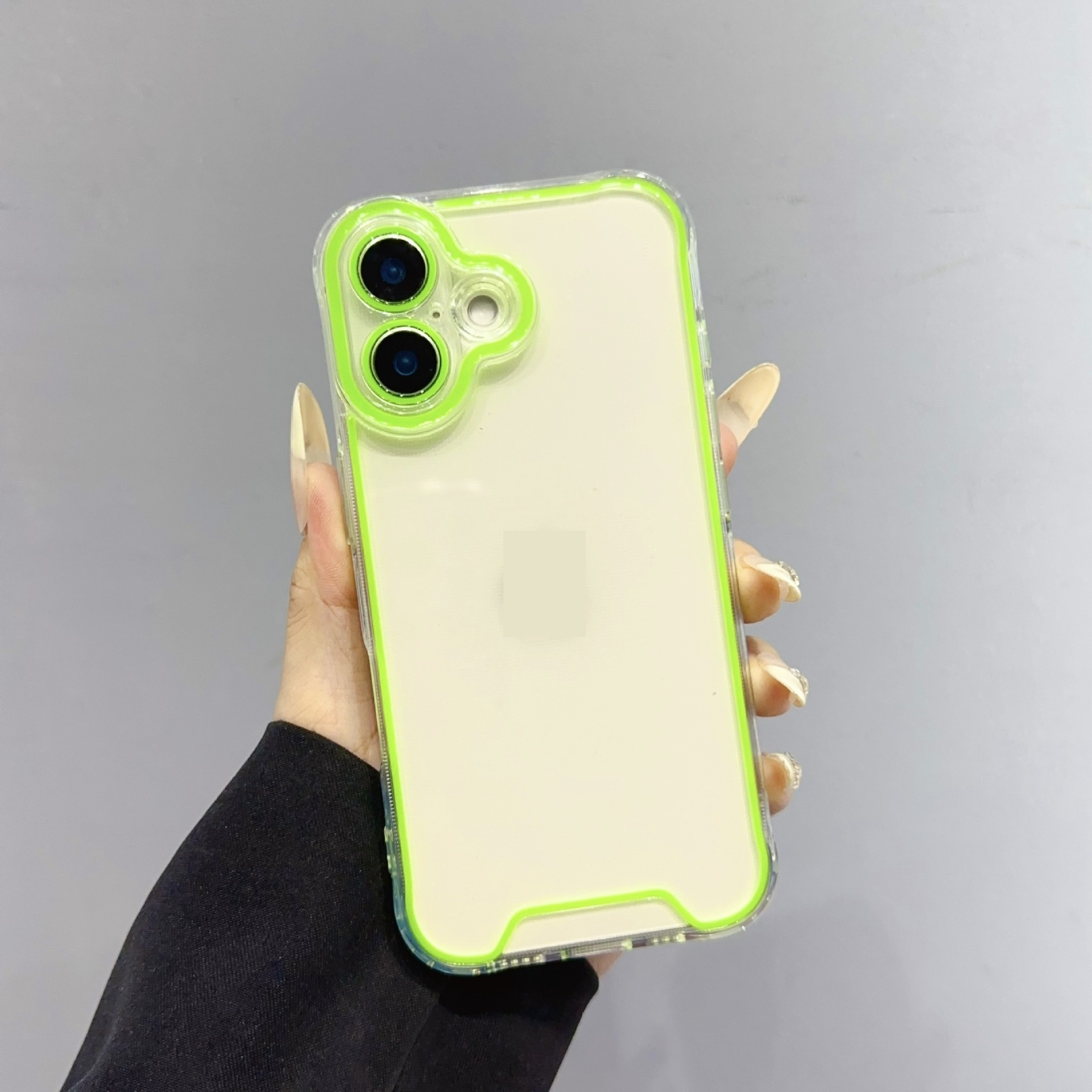Simple Solid Color Fashion Luminous Phone Case - Image 6