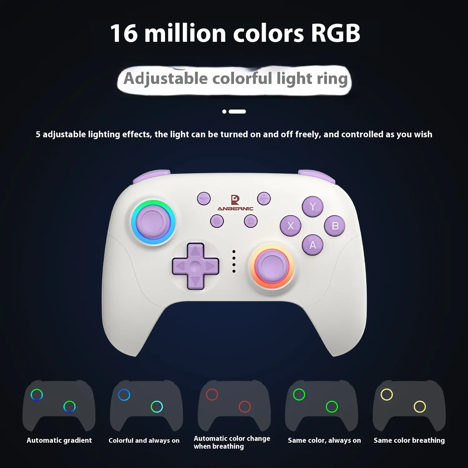 RGP01 Gamepad Support Android IOS Computer Pc Multi-platform Wireless Connection