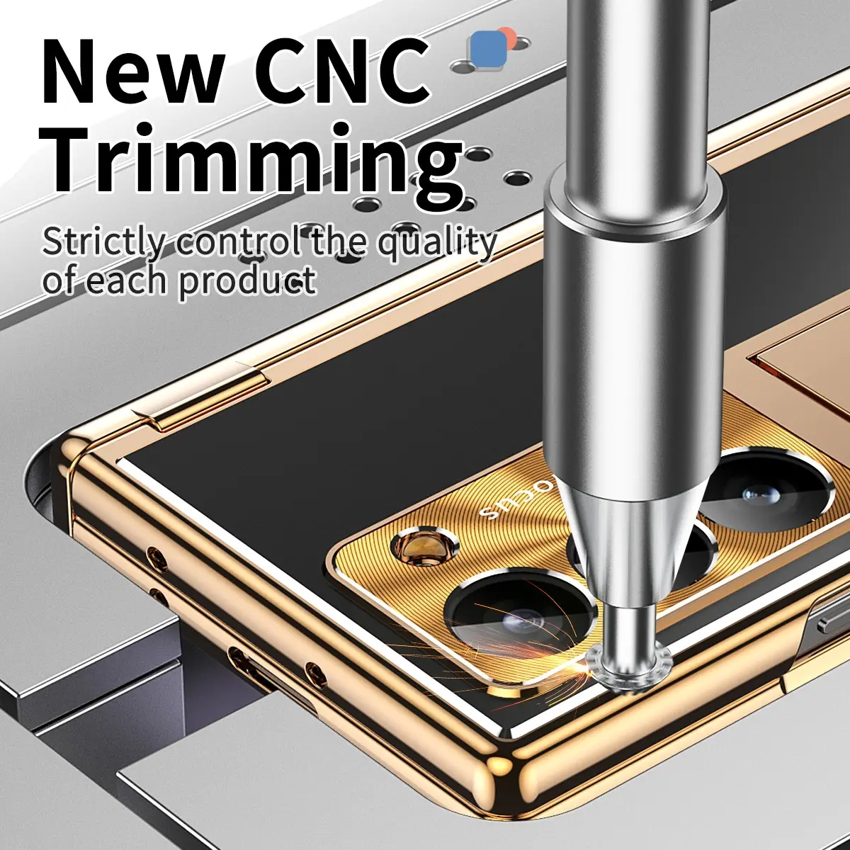Phone Case Aluminum Alloy Gemel Folding