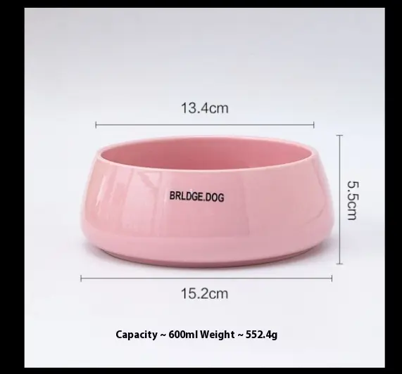Pet Ceramic Mouthwash Bowl For Household Use