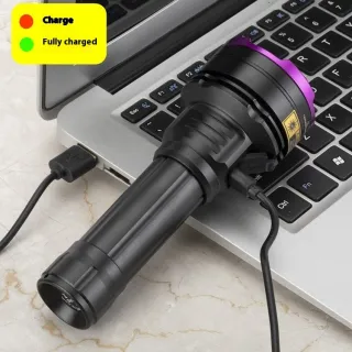 SV83 High Power 365 Black Light Bulb Flashlight