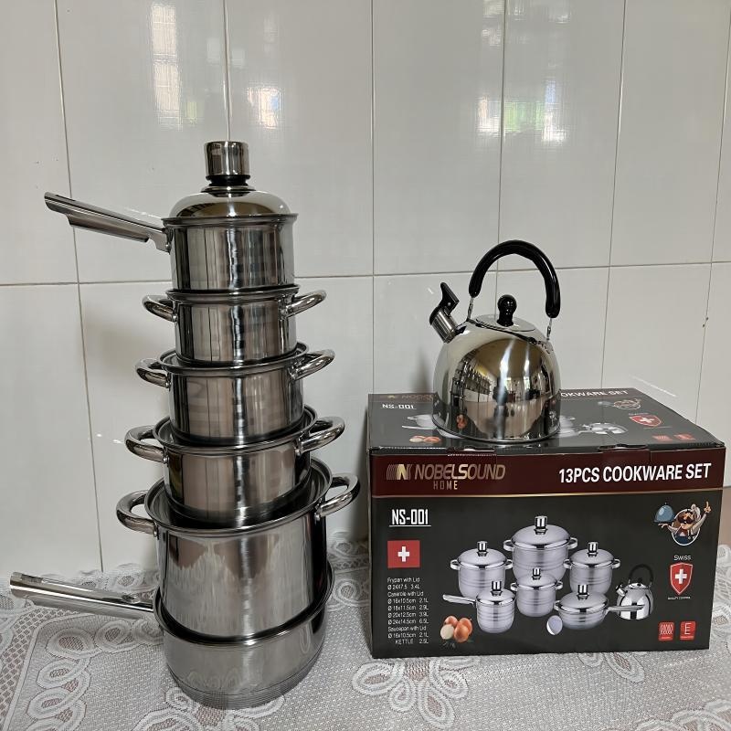 Twelve Pieces Set Pot Household Non-stick