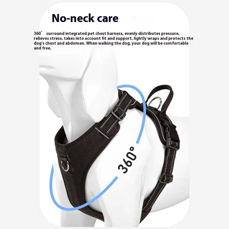 Dog Breast Strap Vest Explosion-proof Pet Hand Holding Rope