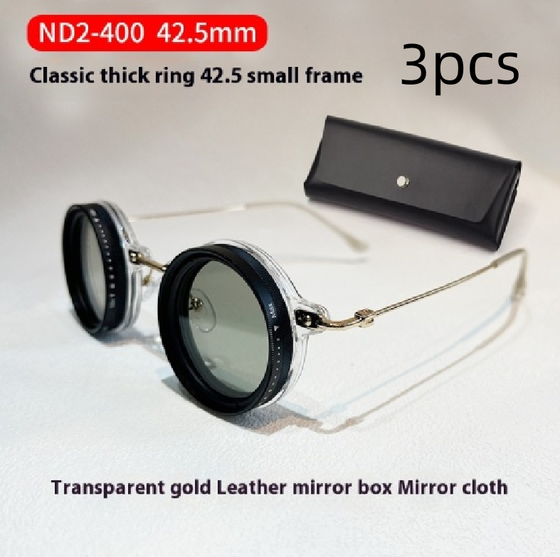 Glasses Box Adjustable Light Reduction 9 Gear Glasses UV Protection - Image 14