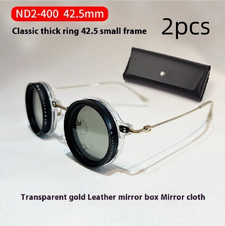 Glasses Box Adjustable Light Reduction 9 Gear Glasses UV Protection - Image 8