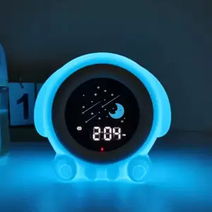 Soft Edible Silicon Alarm Clock Child Comfort Sleep