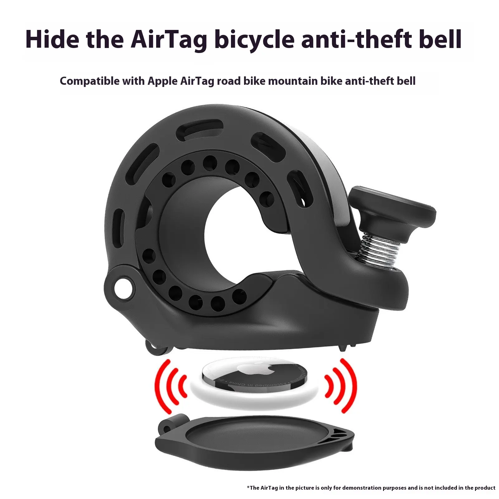 Bicycle Positioning Anti-theft Bell Mountain Bike Aluminum