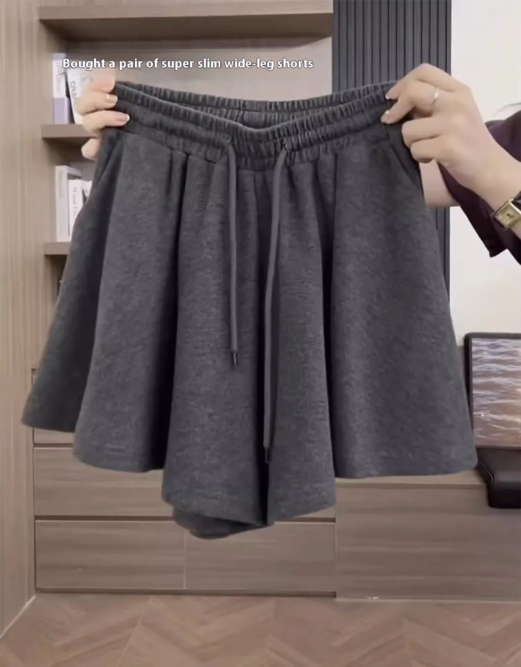 Plus Size Small Gray Sports Casual Shorts - Gray