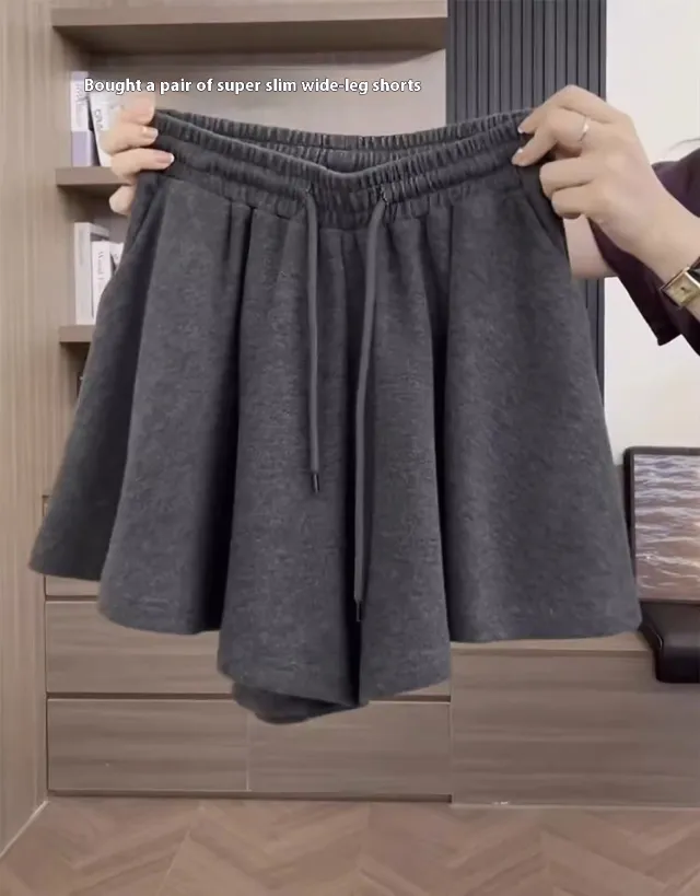 Plus Size Small Gray Sports Casual Shorts Gray - Shop at LoveMi