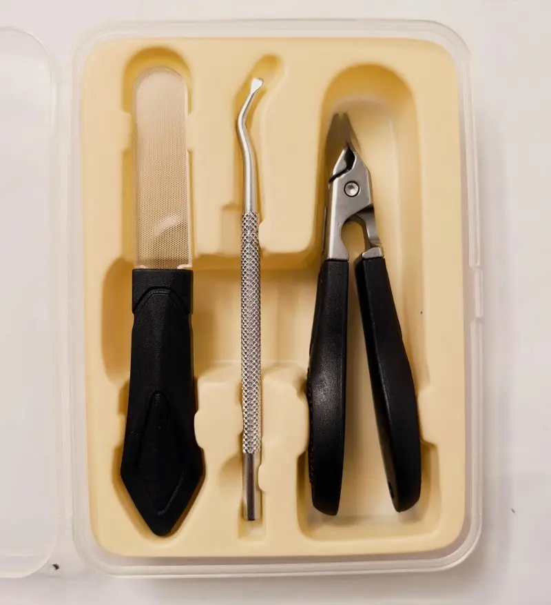 Opening Anti-splash Stainless Steel Nail Clippers Suit
