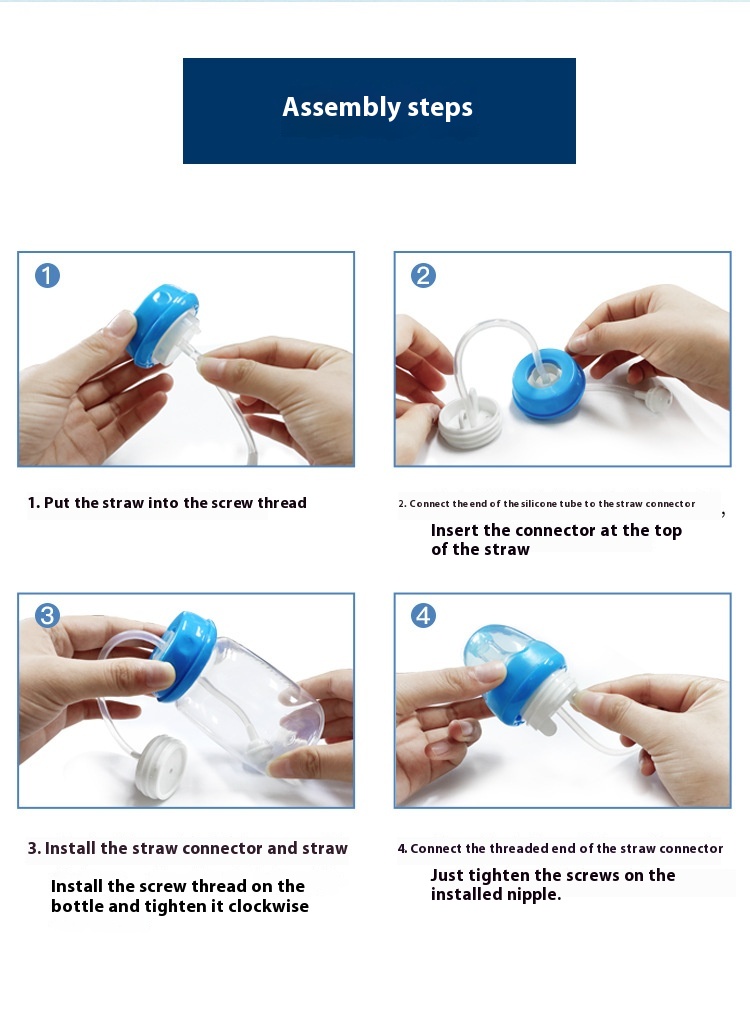 SereniBabe Creative Hands-Free Baby Bottle