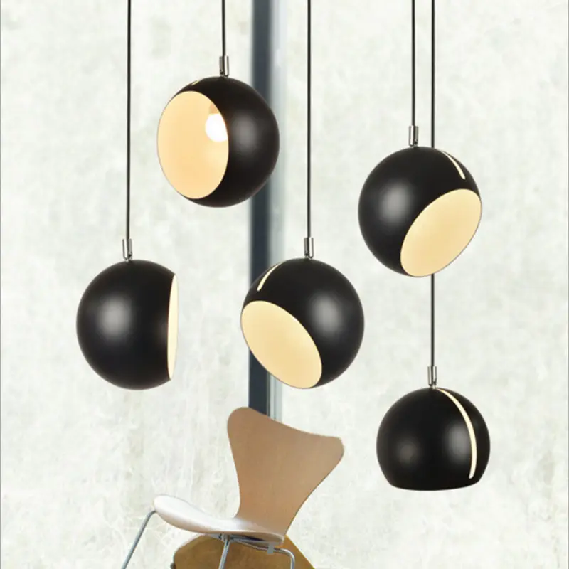 Ball Chandelier Modern Minimalist Single Head Bedside Bedroom Restaurant Chandelier