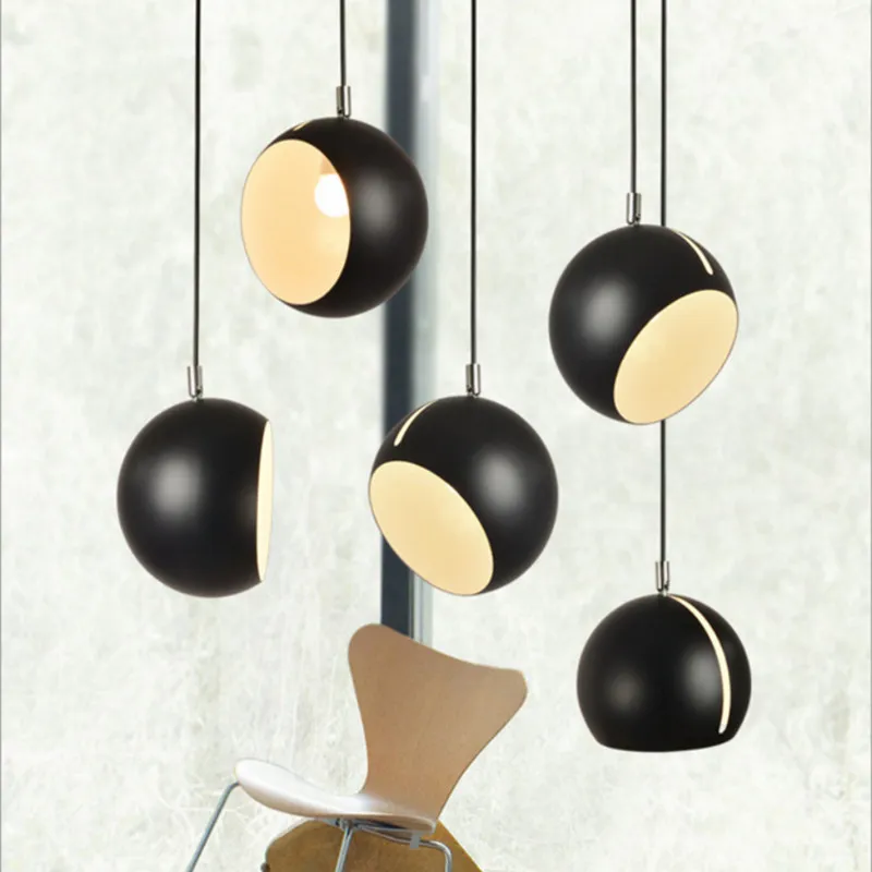 Ball Chandelier Modern Minimalist Single Head Bedside