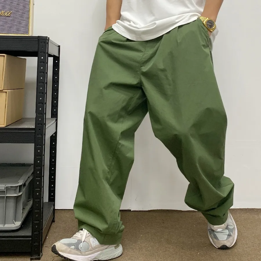 Men's Summer Pure Cotton Straight Casual Pants
