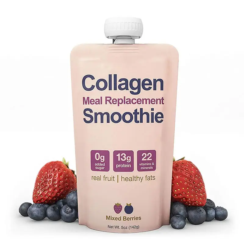 Collagen Meal Replacement Collagen Meal Substitute Nutrition Smoothie Milkshake