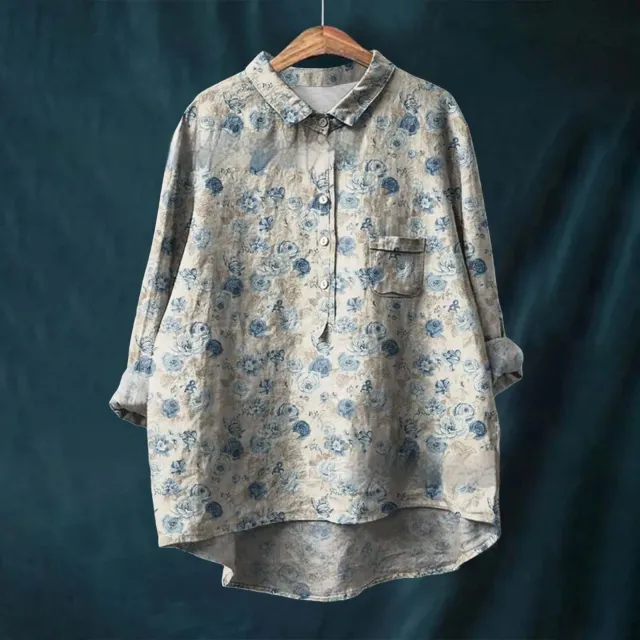 Casual Long Sleeve Shirt Animal Print Top Npl250314049 3Xl - Shop at LoveMi