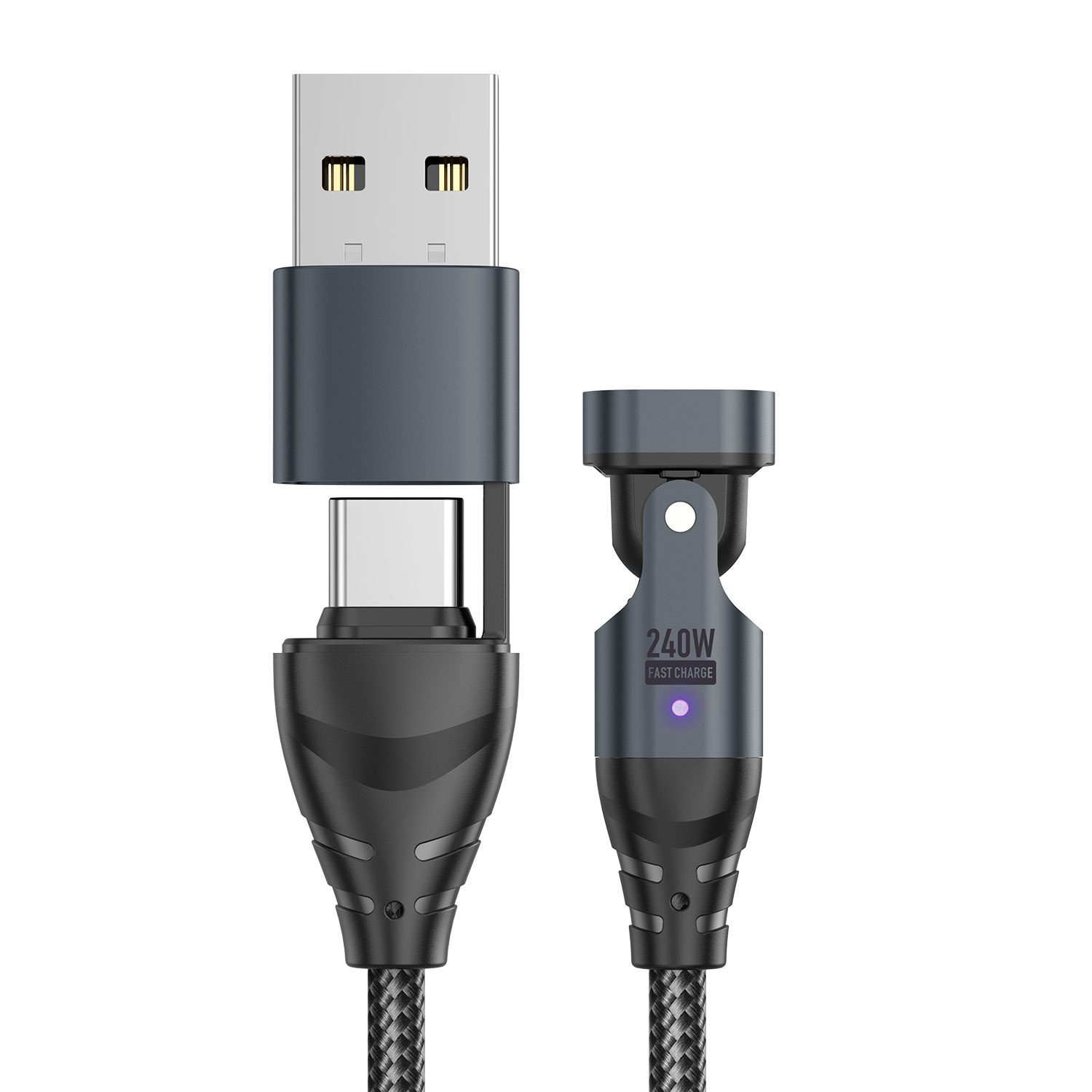 New Six-in-one 240W Magnetic Data Cable - 第 7/12 張圖片
