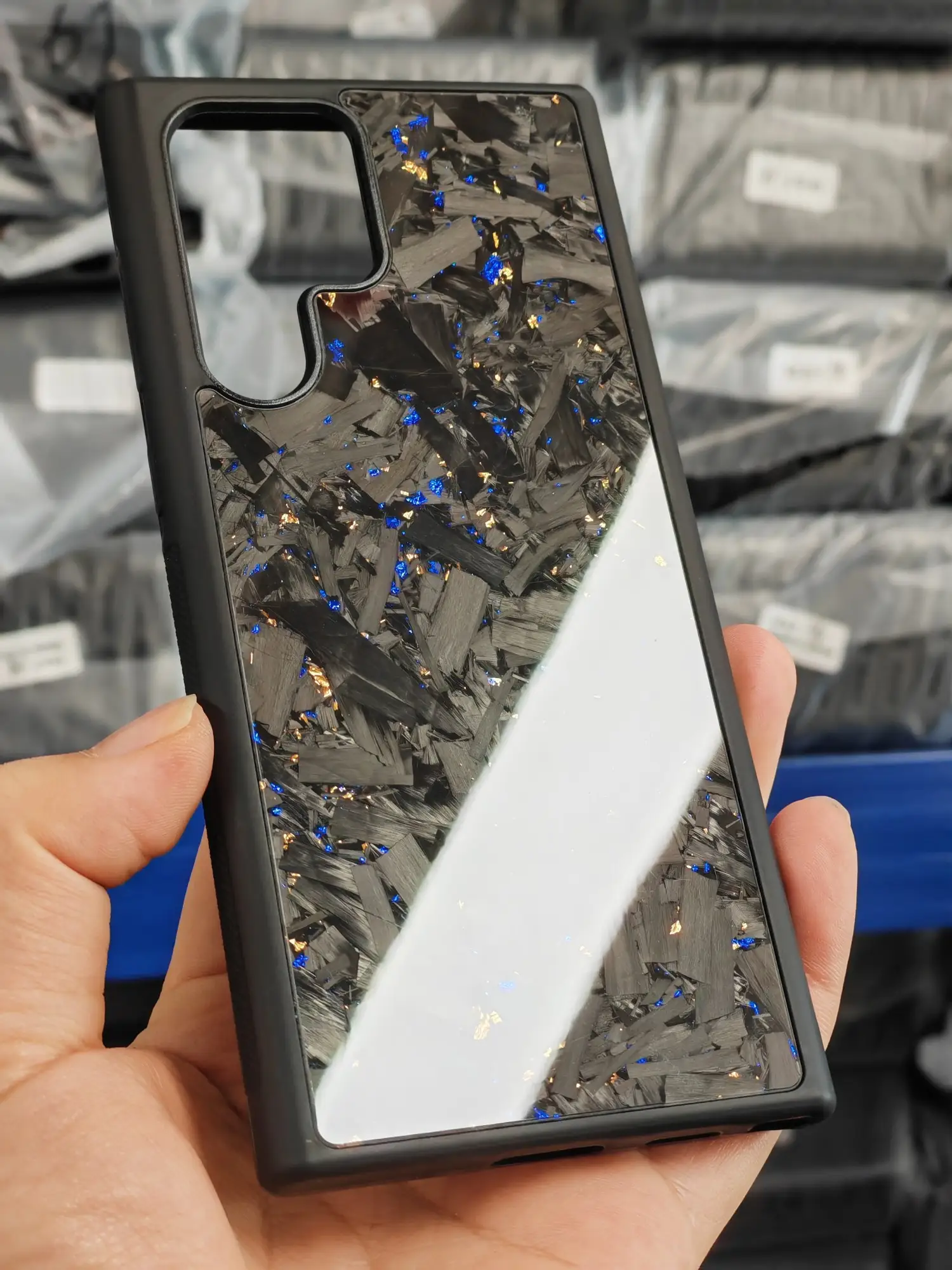 Protective Sleeve Forged Large Grain Phone Case