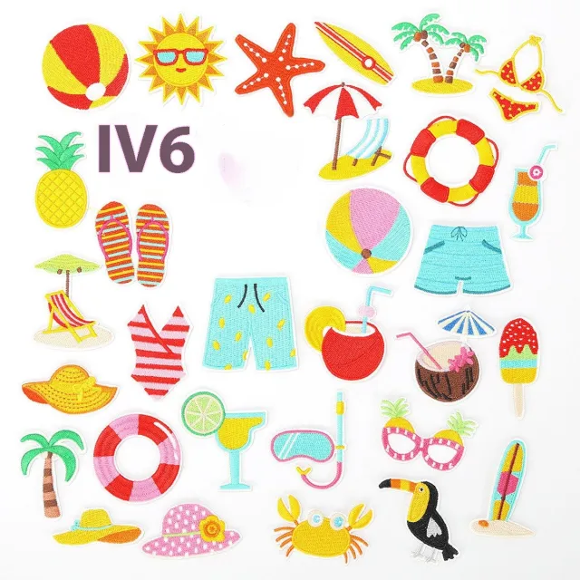 Embroidered Cloth Stickers Decorative Clothes Shoes Bag Hat Patch Set - Shop at LoveMi