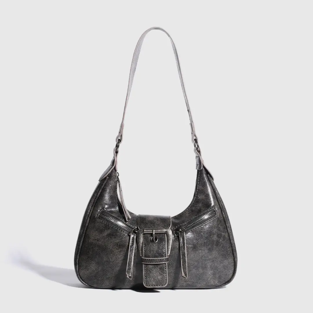 Retro Biker's Women's Shoulder Messenger Bag