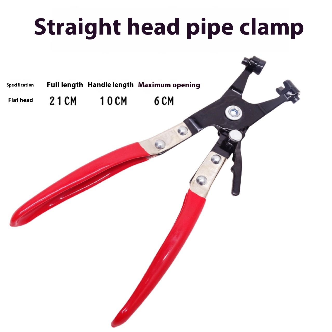 Pipe Clamp Suit Split Straight Throat Automobile Water Pipe Hoop Clamp