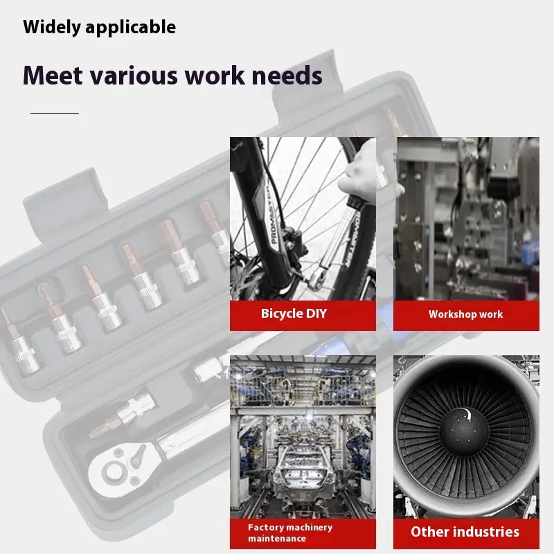 Preset Adjustable Torque Kg Wrench Bicycle Repair Tool