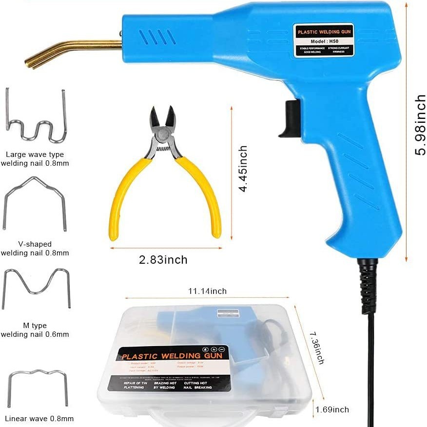 Car Bumper Repairing Machine Plastic Welding Gun Hot-melt Machine