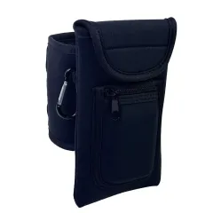 Gym Portable Magnet Kettle Cover Magnet Mobile Phone Bag Can Store Bluetooth Headset Membership Card - Black - View 1