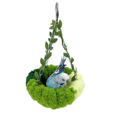 Forest Style Hammock Plush Bird Nest