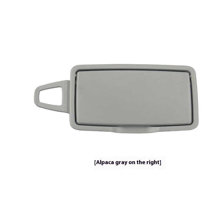 Front Sun Visor Cosmetic Mirror – Alpaca Gray Right
