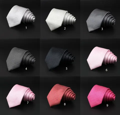 Men's Striped British Gentleman Polyester Fiber Tie