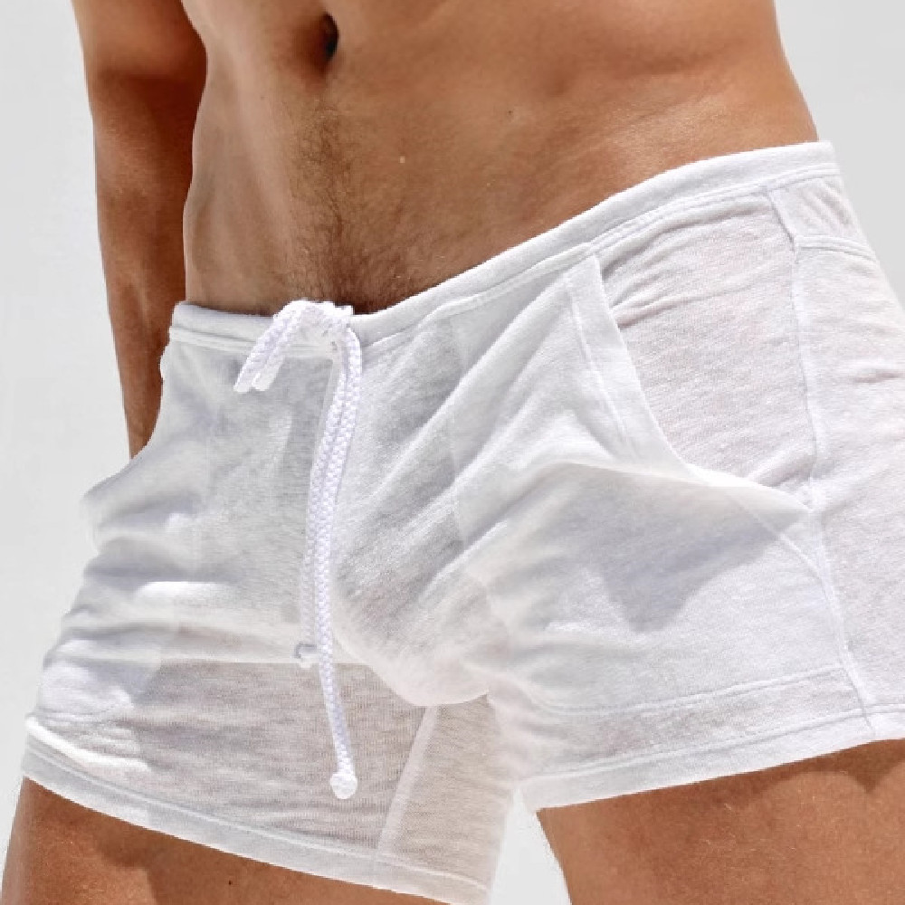 Fashion Men's Breathable Casual Lace Up Shorts