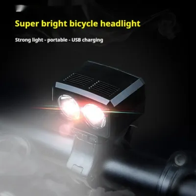 Bicycle Light LED Bead Mountain Bike USB Charging