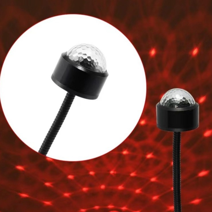 USB Car Atmosphere Projection Star Light - Image 3