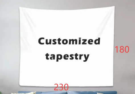 Digital printing tapestry custom home decoration background fabric - 180X230Cm