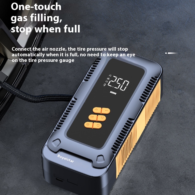 Automobile Emergency Start Power Source Vehicle AirPump All-in-one Machine - Image 2