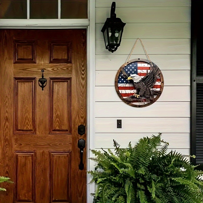 Natural Wood Door Plate