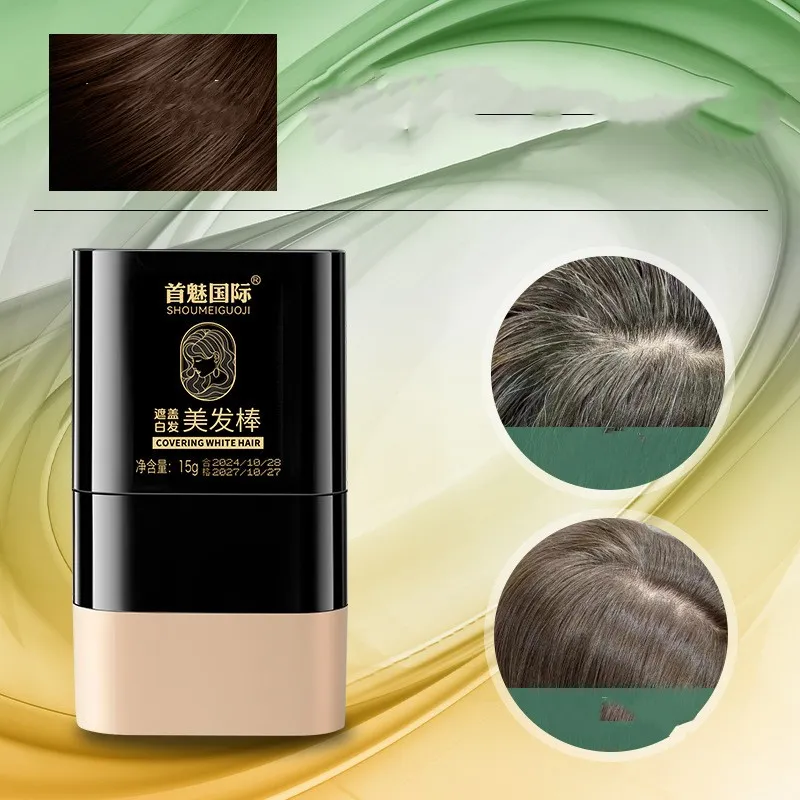 Hairdressing Comb Hair Dye Once - International Chestnut Brown