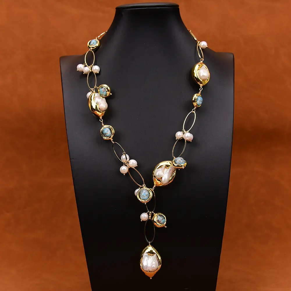 Freshwater Cultured White Koch Pearl Necklace