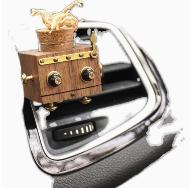 Handmade Punk Car Vent Empty Perfume Bottle - Image 3