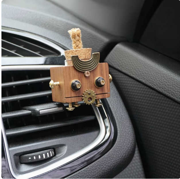 Handmade Punk Car Vent Empty Perfume Bottle - Image 2